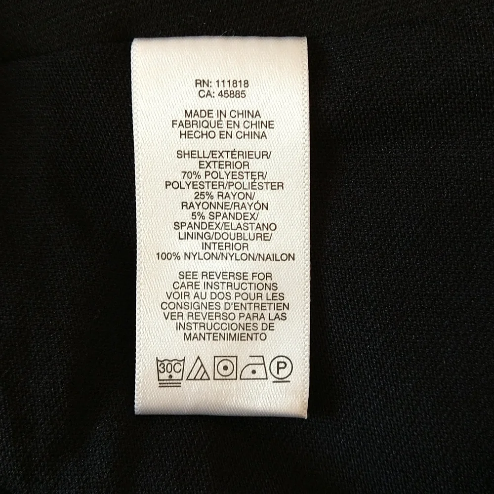 Michael Kors black skirt Sz 6 - Picture 7 of 8